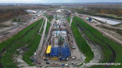 Werfbezoek Scheldetunnel Linkeroever